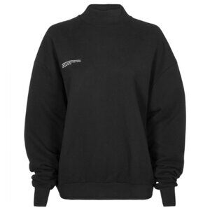Pangaia Women's Archive High Neck Sweatshirt in Black
